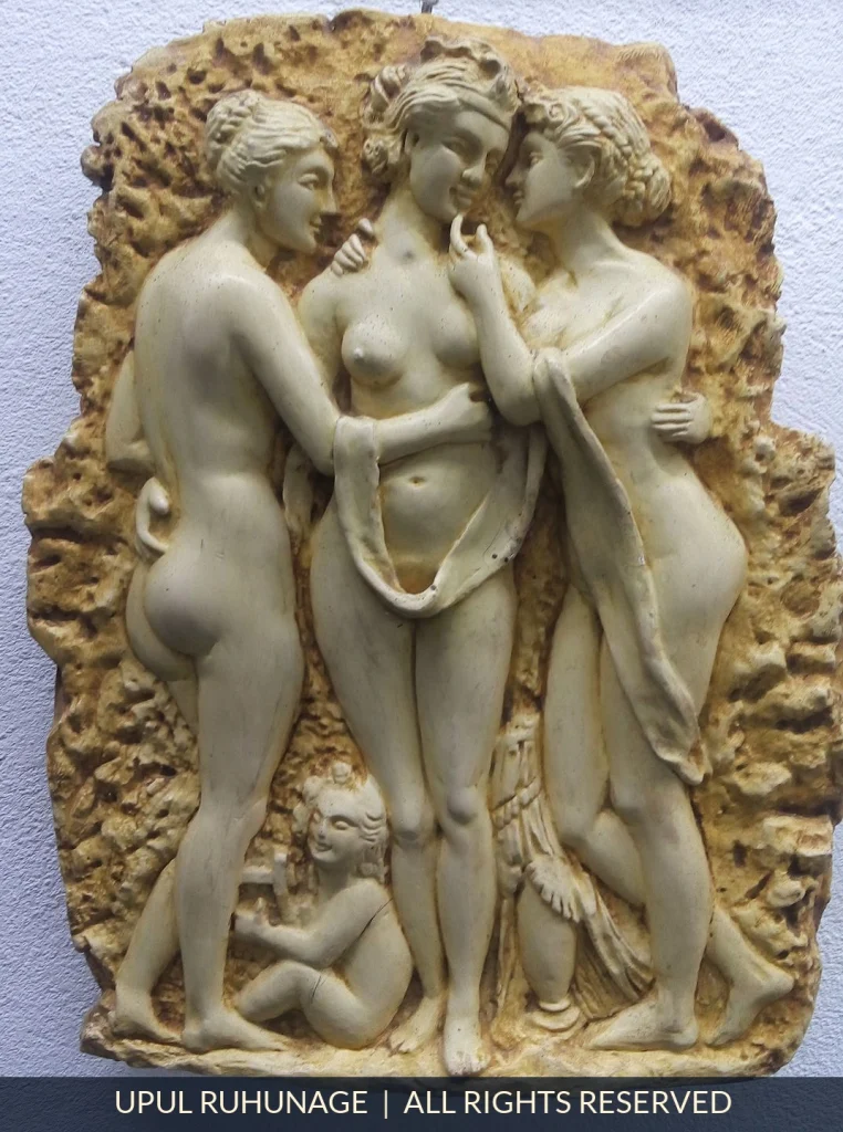 Three Graces in Stone